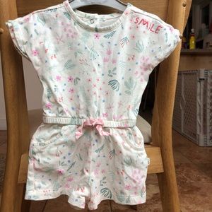 Ellen Degeneres flower print baby romper